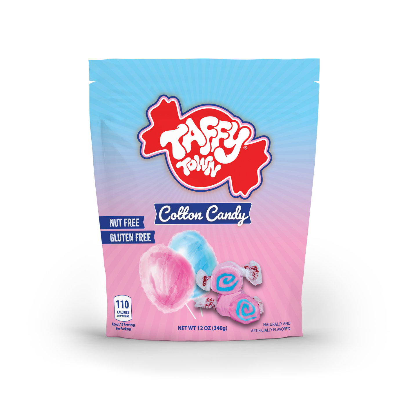 12 oz. Cotton Candy Pouch Bags
