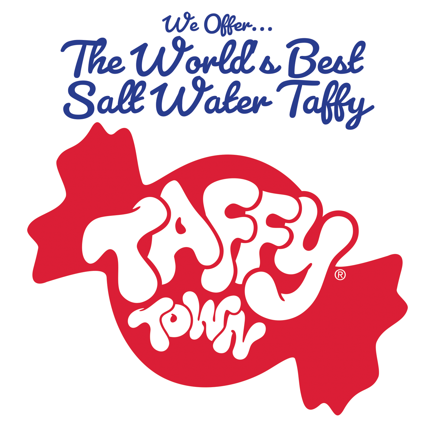 Taffy Town Double-Sided Sticker (5X5)