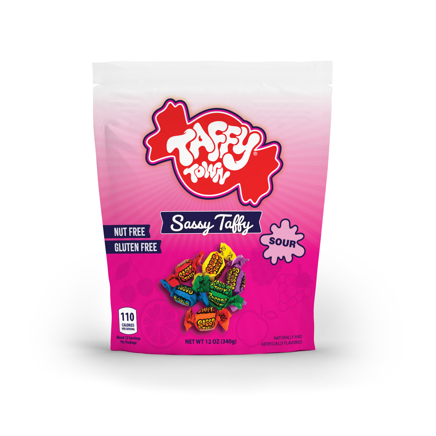 12 oz. Sassy Sour Fruits Pouch Bags