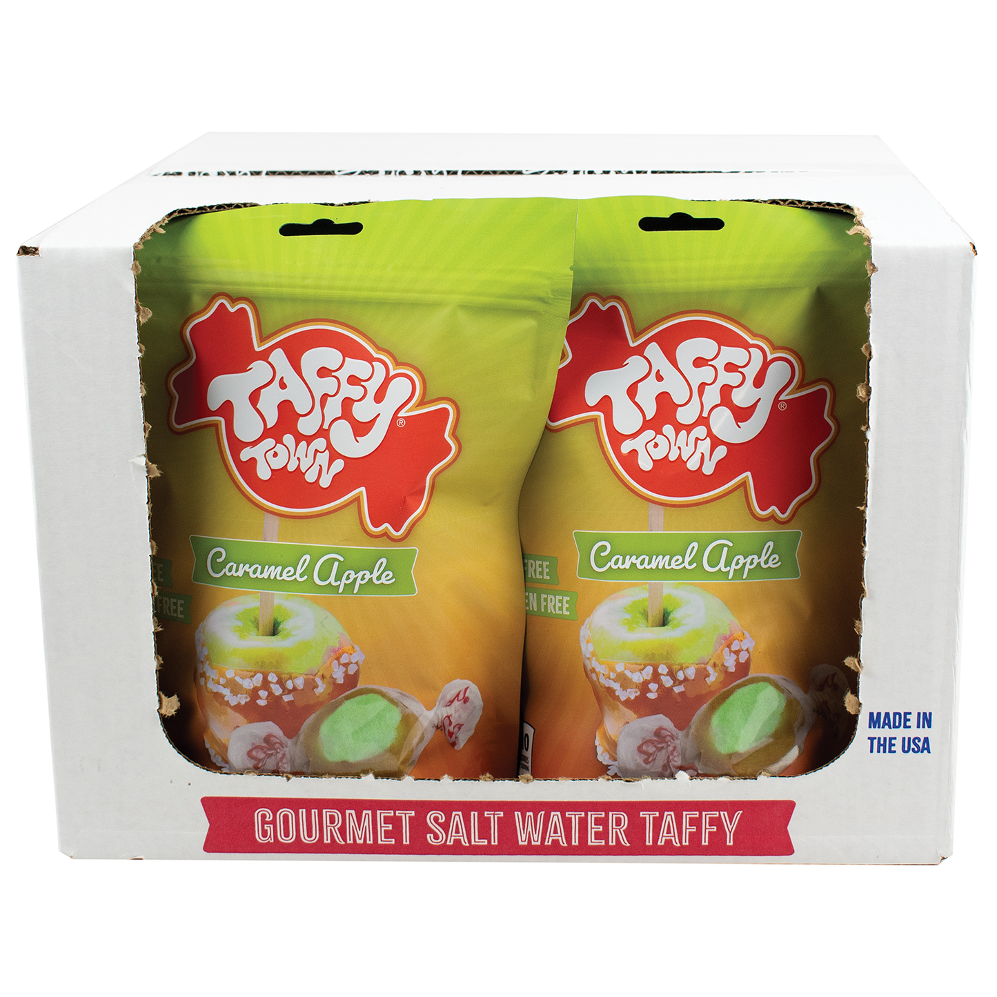 12 oz. Caramel Apple Pouch Bags