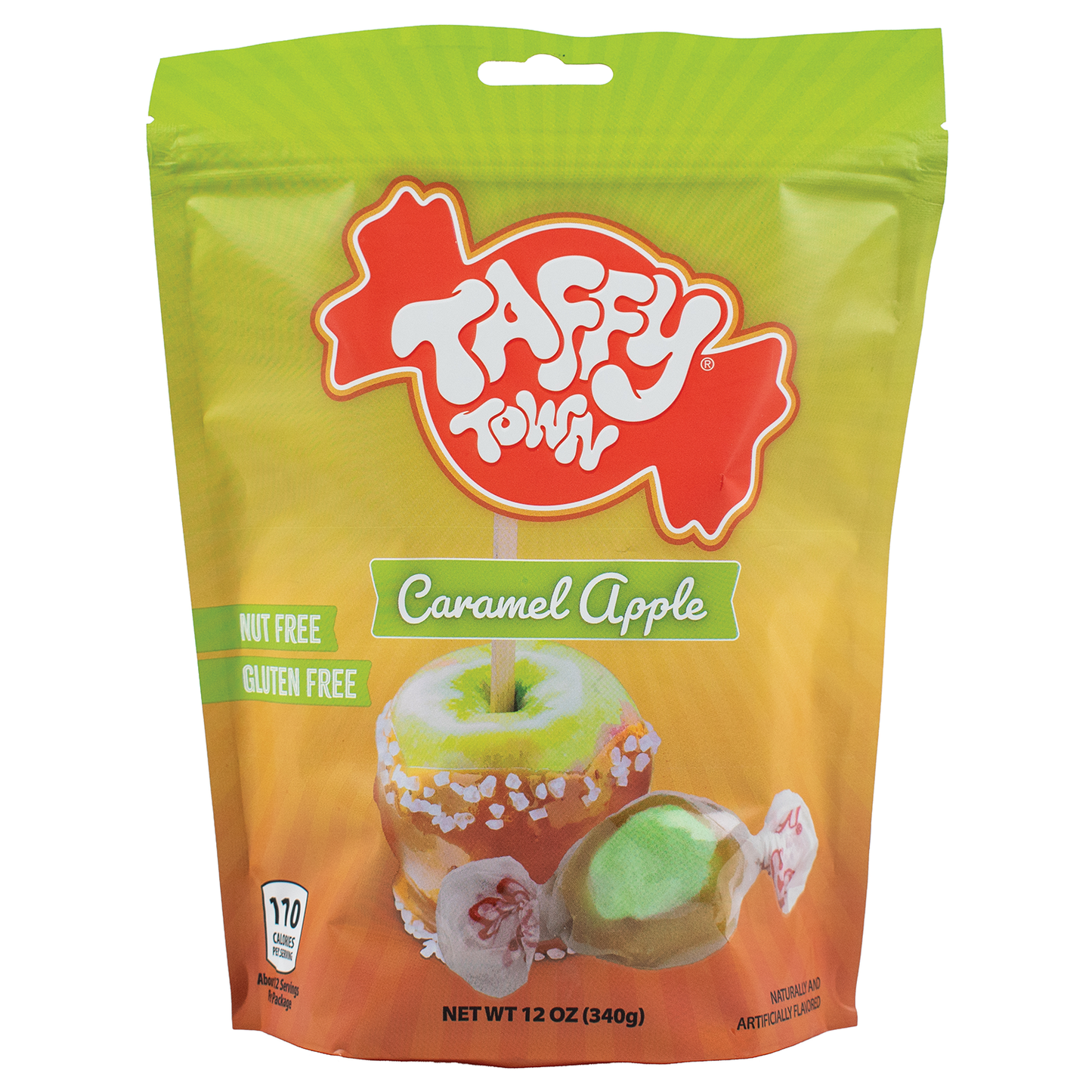 12 oz. Caramel Apple Pouch Bags