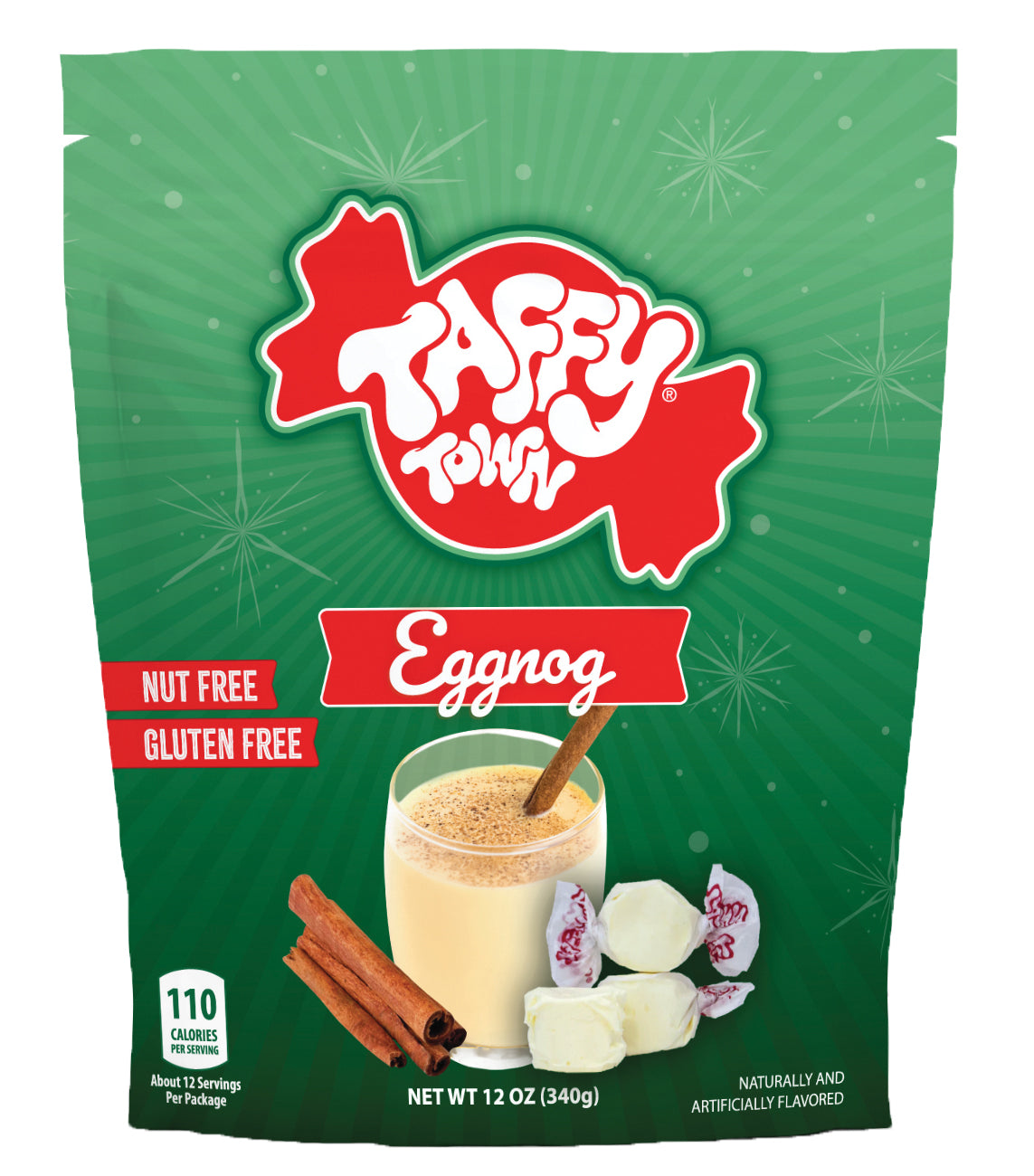 12 oz. Eggnog Pouch Bags