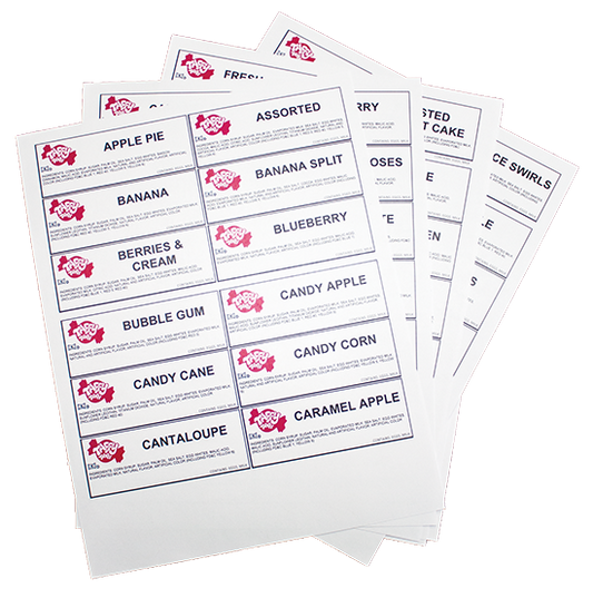 Bulk Bin Label Set (Cardstock)